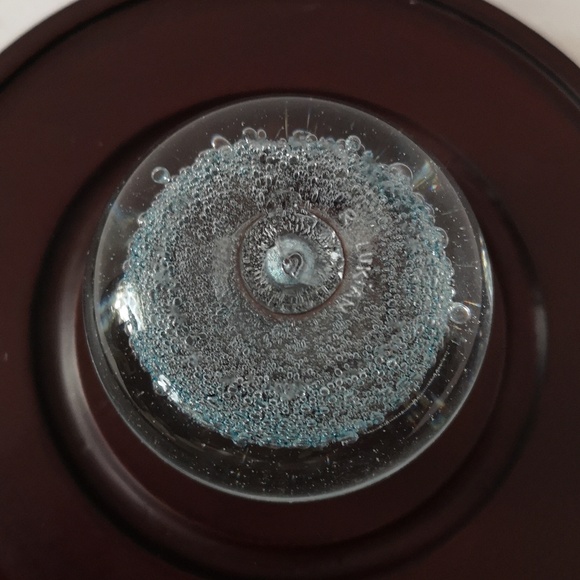 Beautiful Art Glass Paperweight by Award Winning Glass Artist Ron Lukian Quebec - Picture 4 of 6